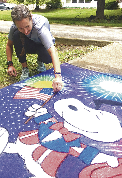 Chalk it up to fun | News, Sports, Jobs - Vimarsana News